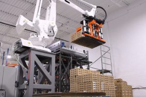robotic palletizer automation solution