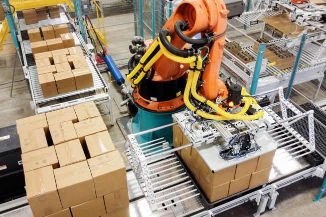 Compagnie automatisation - automatisation montréal - compagnie robot - intégrateur robot - manufacturier en automatisation industrielle - système robotisé - palletisation - ingénierie robotique - Intégrateur automatisation industrielle