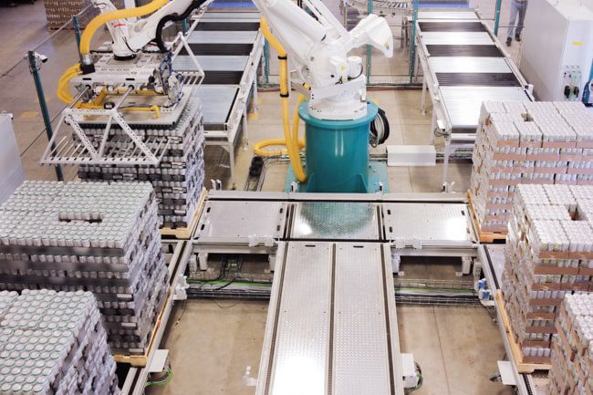 Robotic Depalletizing automation