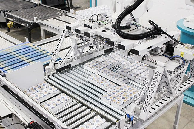 robot palettiseur - palettisation - robotique industrielle - automatisation robotique - robotique montreal - numove