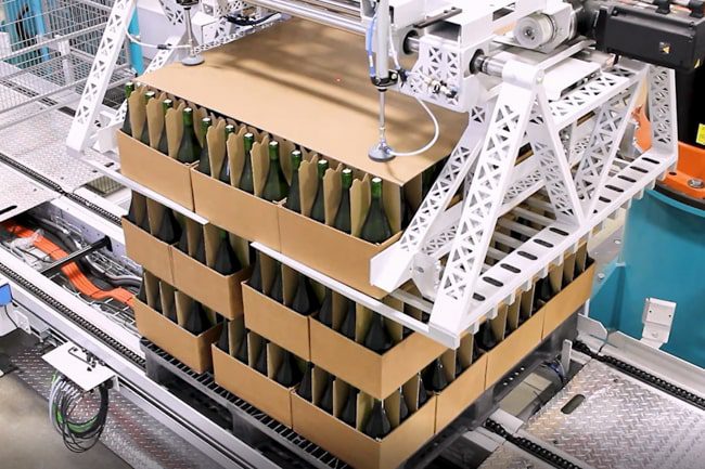robot palettiseur - automatisation robotique - robotique industrielle - robotique montreal - numove