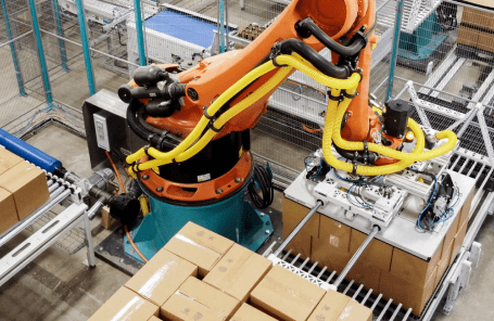 promat depalletizing - promat - promat depalletizer - robotic depalletizer - robotic depalletizing - promat warehouse robotics - promat robotics - supply chain depalletizing