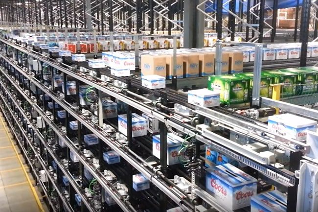 innopick - numove robotique - automatisation industrie biere - système stockage biere - solution automatisation - automatisation breuvage