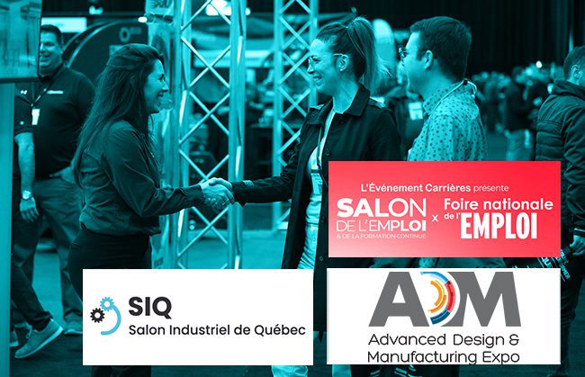 Rencontrez NūMove cet automne lors de salons industriels et d’emplois à Montréal et Québec