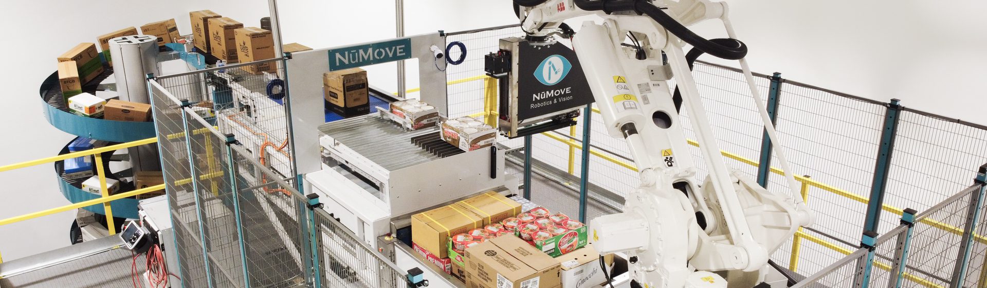 NūBotik MixPal : NūMove inaugurates its new robotic mixed palletizing solution