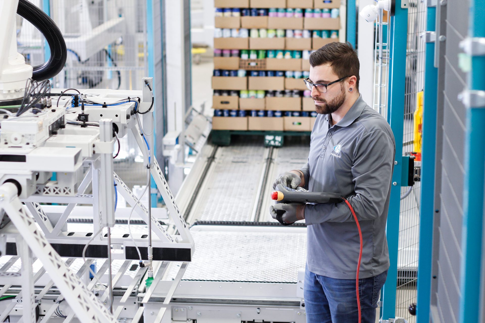 programming the NūMove robot