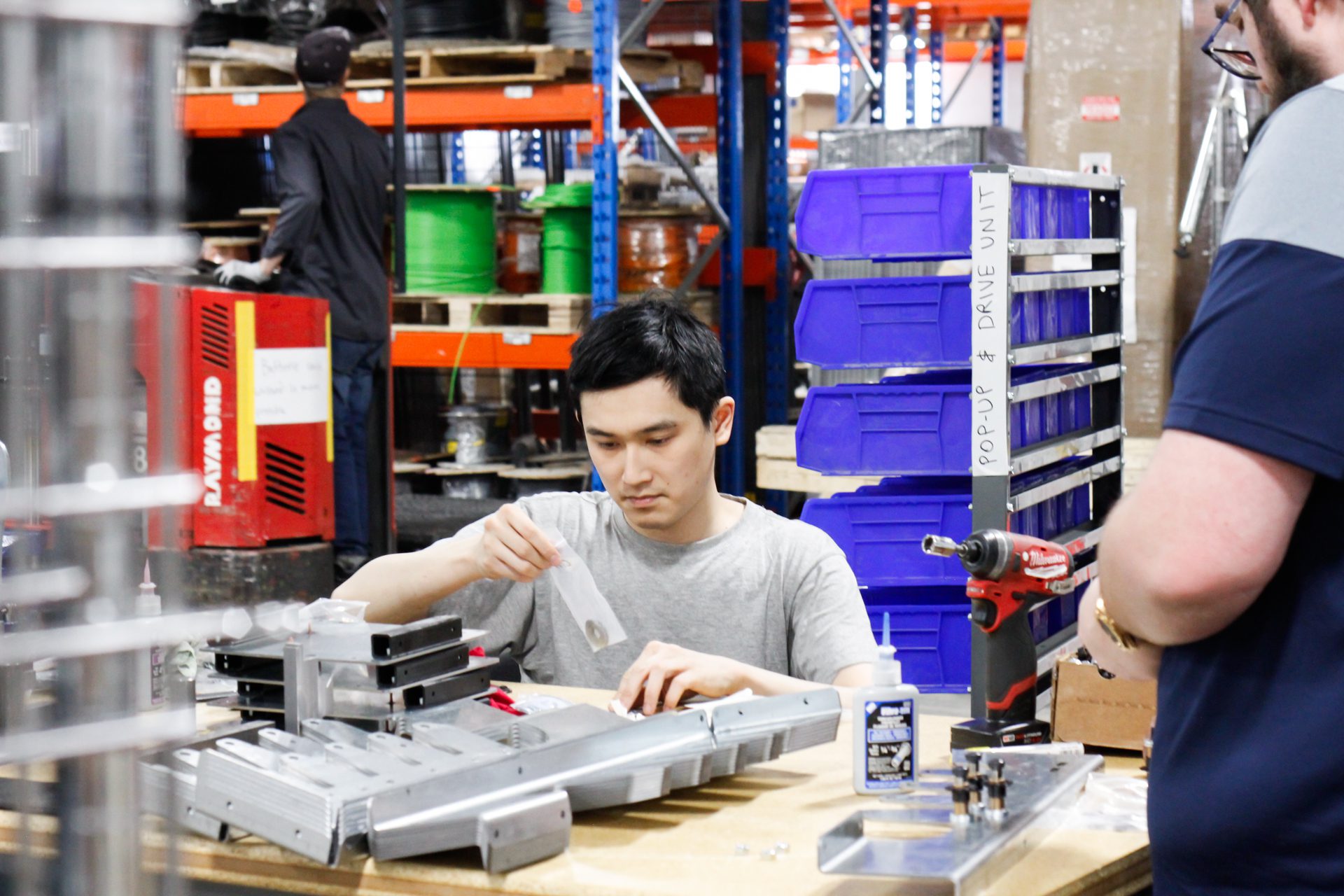 checking the quality of components