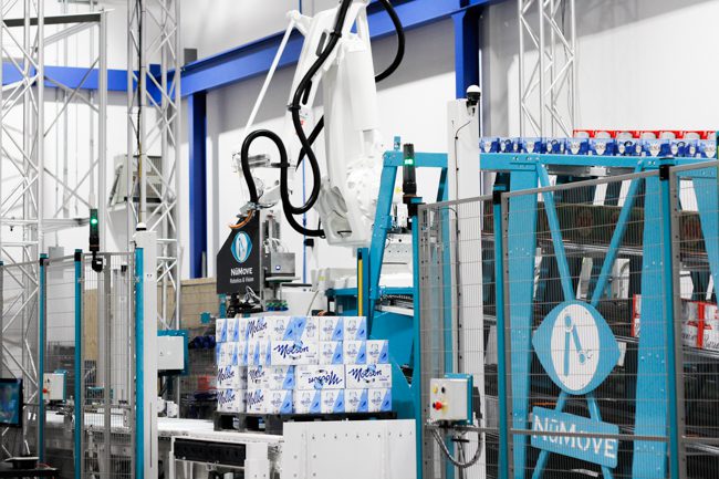 section de depalettisation du RAPTOR