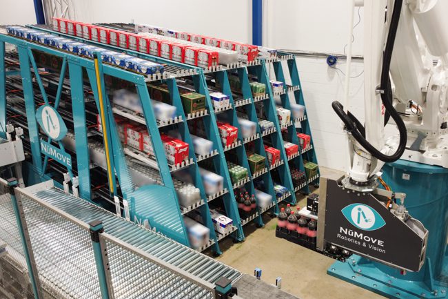 RAPTOR's palletizing section