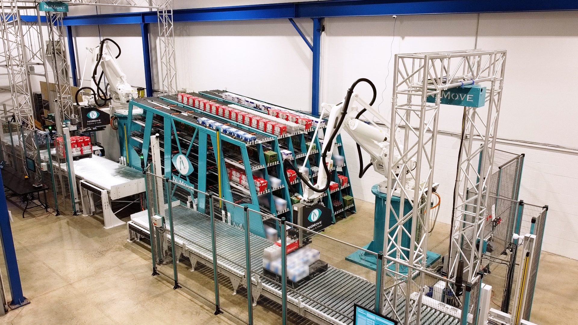 raptor dual robot system for order preparation solution