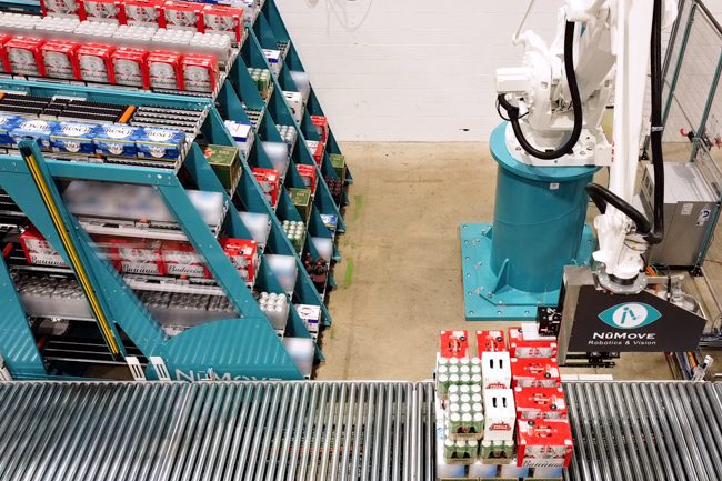 RAPTOR's palletizing section