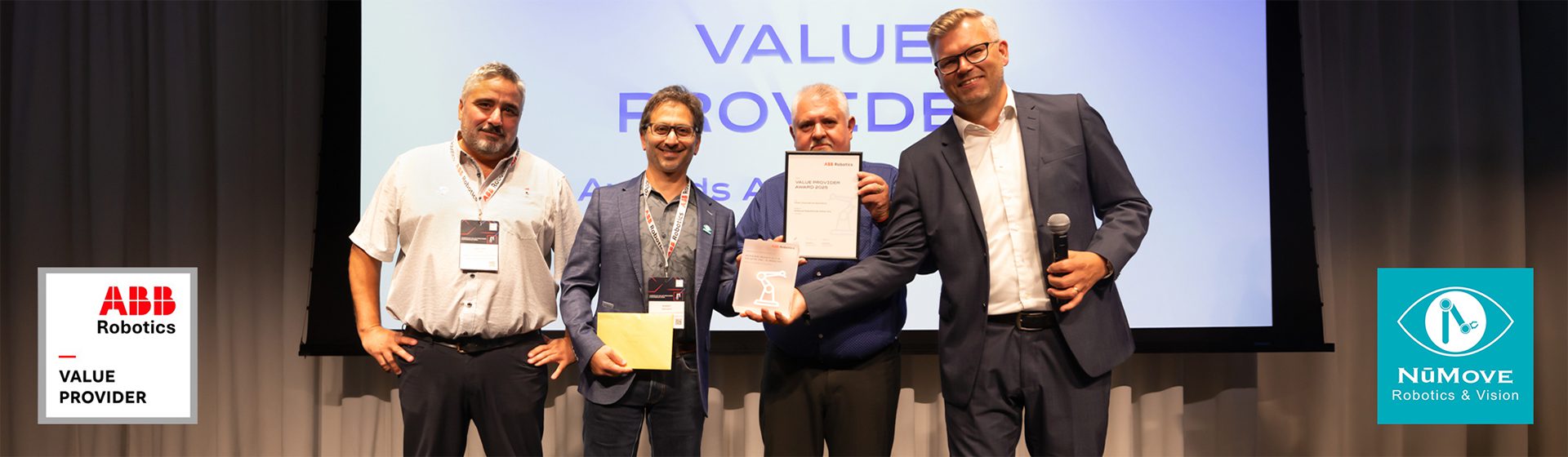 NūMove Wins Most Innovative Solution at the ABB Value Provider Awards – Americas